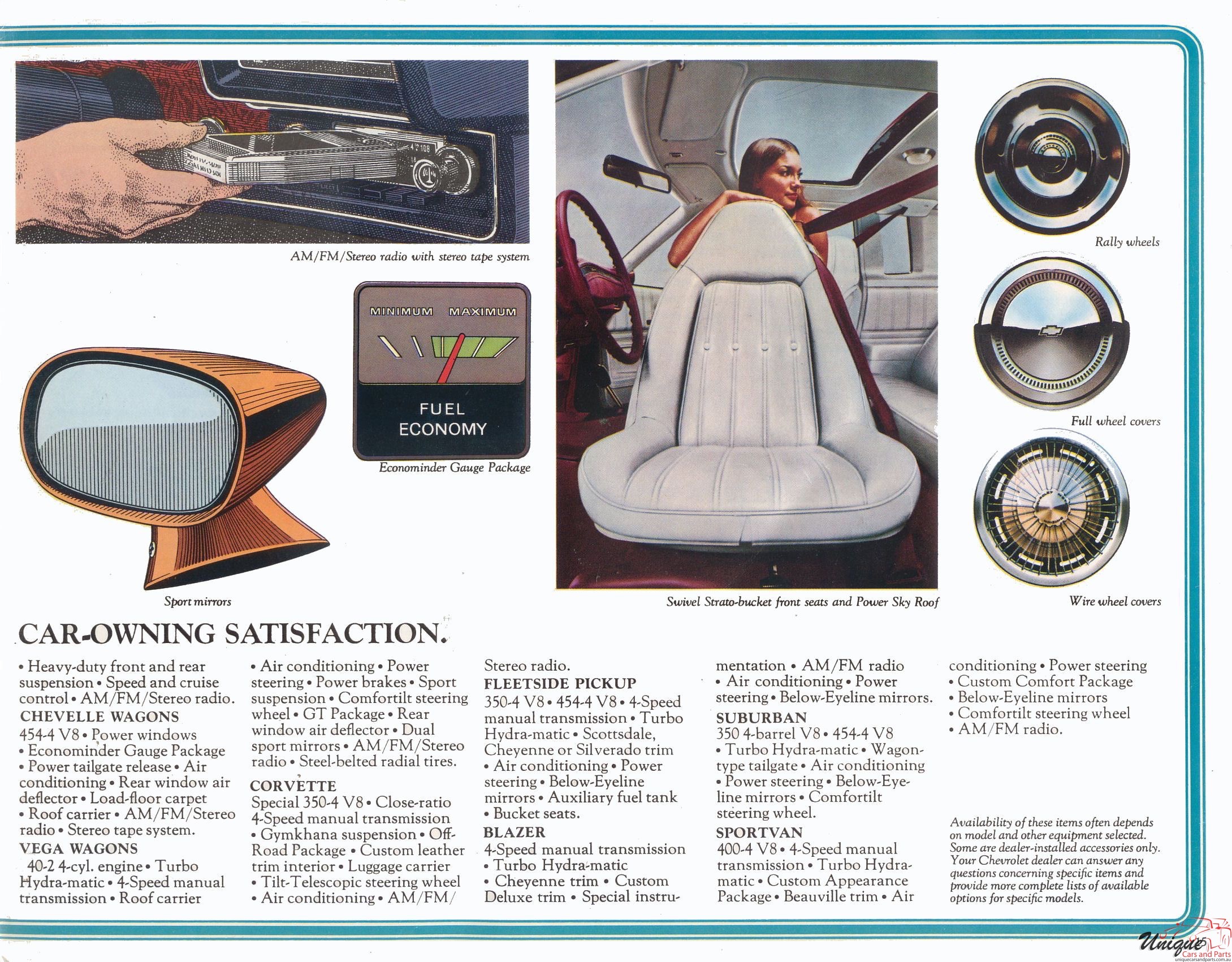 1975 Chevrolet Full-Line Brochure Page 2